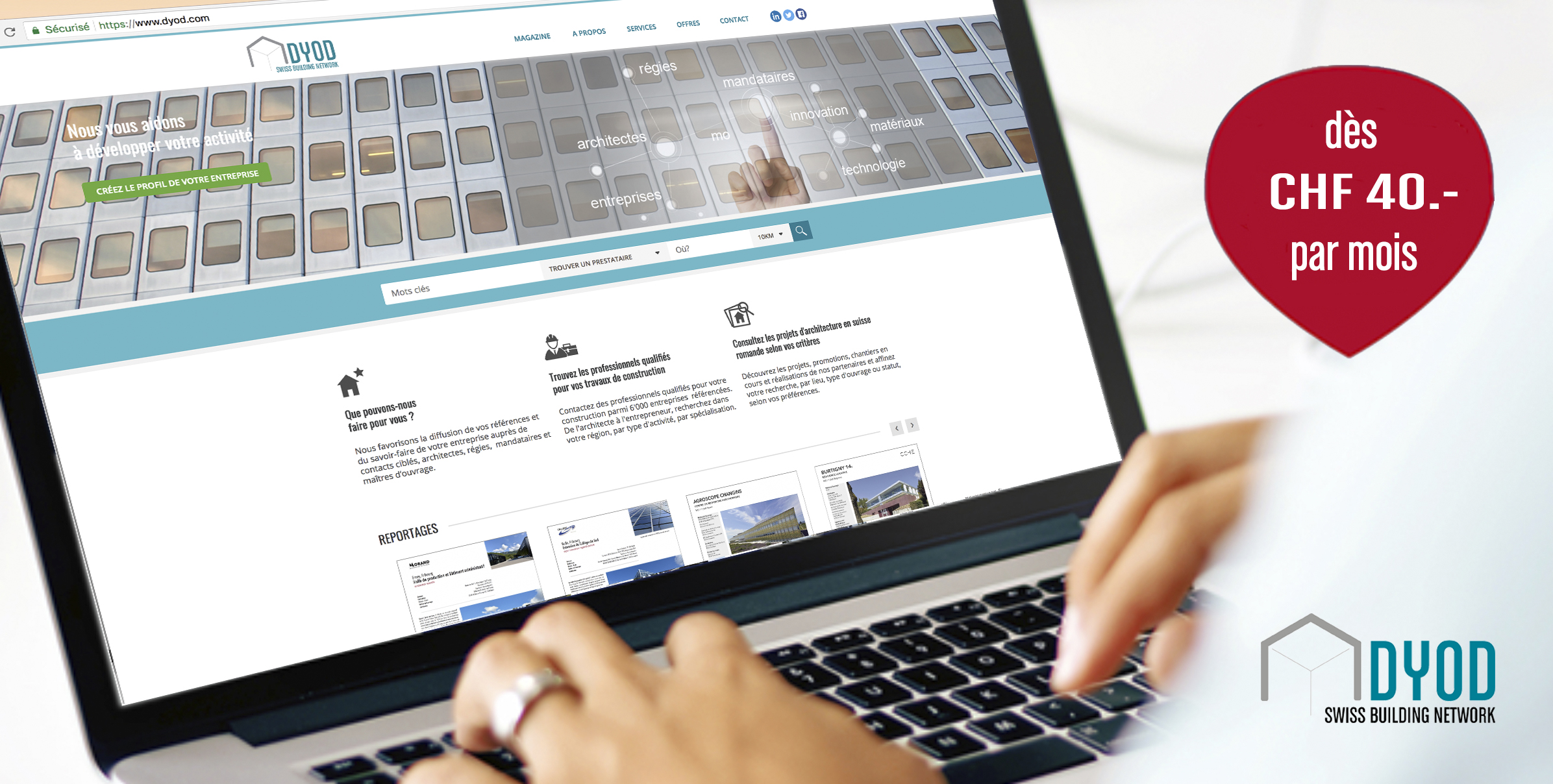 Offre plateforme pour architecte et entreprise de la construction Offre plateforme pour architecte et entreprise de la construction