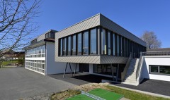 Collège de Denens agrandissement de Benoit architectes