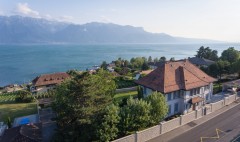 Cerisiers 35 Corseaux Ateliers GEC à Vevey redonne son lustre passé à cette villa de 1930