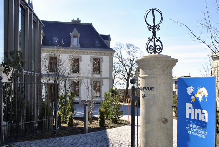 Villa Bellevue siège de la Fédération Internationale de Natation (FINA) à Lausanne