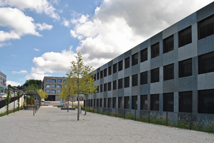 Façade en béton préfabriqué