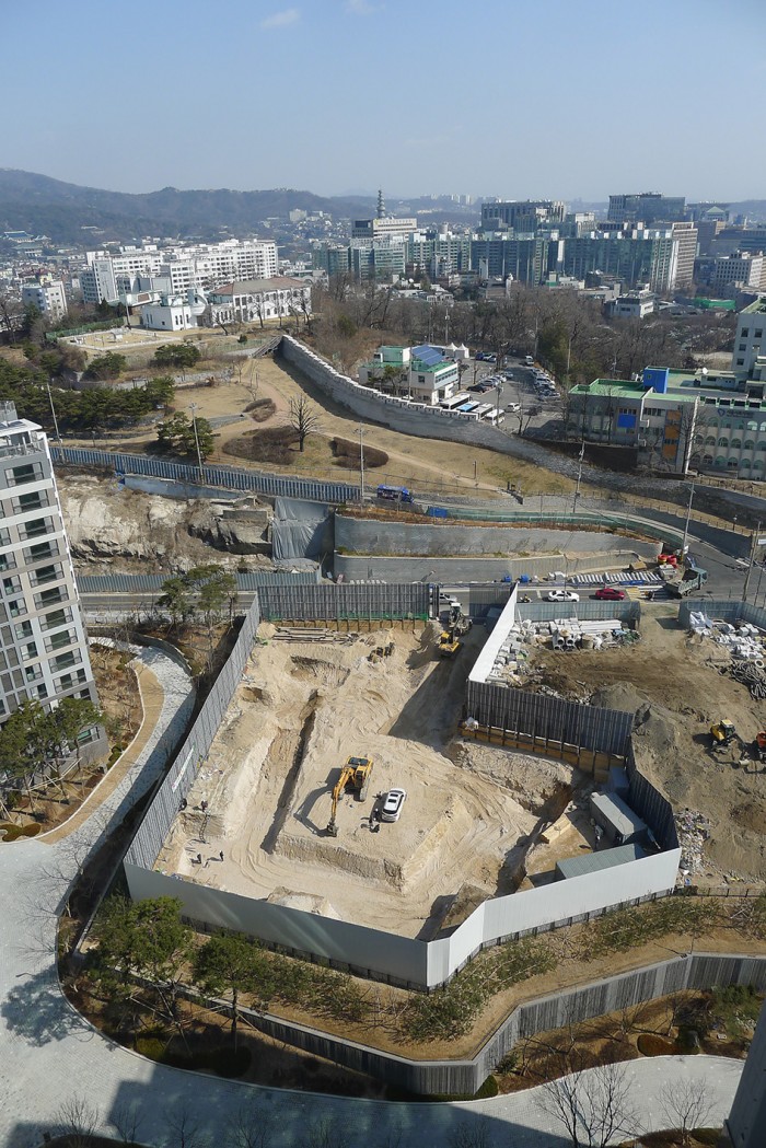 Ambassade de suisse à Séoul Burckhardt partner chantier 2017