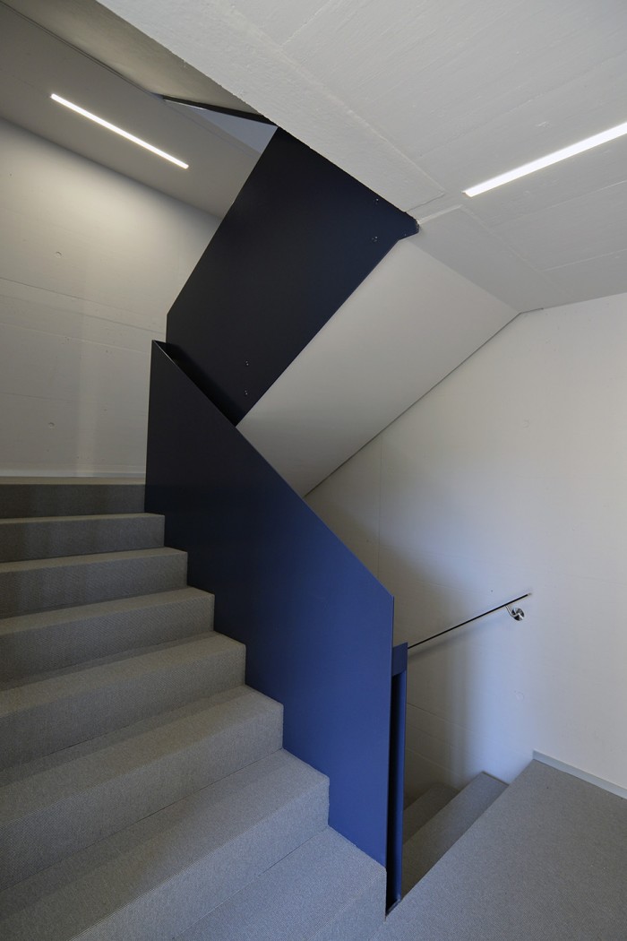 La Rochelle Prilly Immeuble PPE Sennwald architectes moquette sur escalier HKM parquets