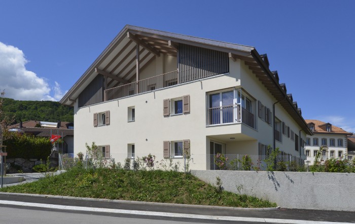 Gilly Zimmermann Architectes Fondation Harvest Construction Immeuble locatif