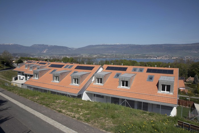 Les Balcons du Lac Résidence PPE à Yverdon Cheseaux Noréaz SD Construction Immeuble