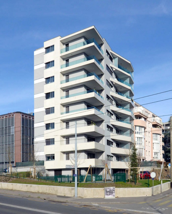 Immeuble PPE et HM Genève par Pierre Ambrosetti Architectes