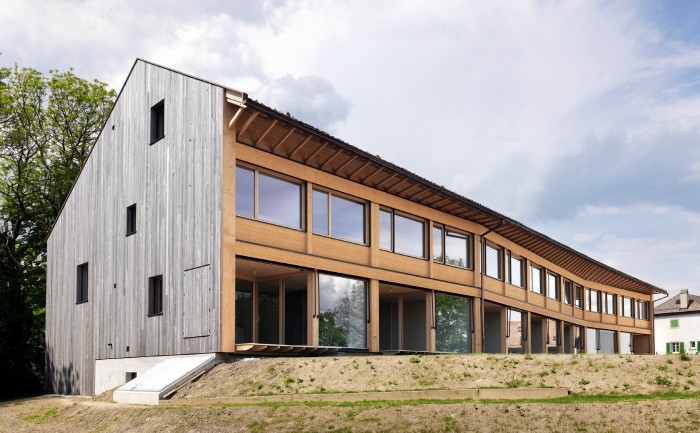 Les Jardins de Gollion habitat écologique en bois Noleo eponym