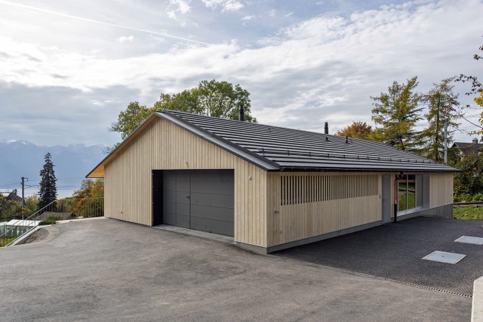 Villa contemporaine à Blonay SC Architectes